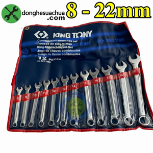 Bộ vòng miệng hệ mét Kingtony 1212MR 8-22mm