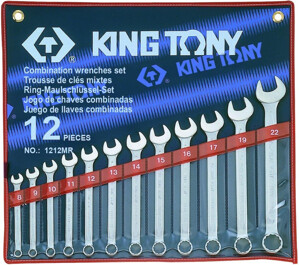 Bộ vòng miệng hệ mét Kingtony 1212MR 8-22mm