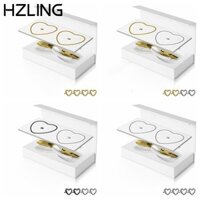 Bộ vòng tay vĩnh viễn HZLING, Vòng tay khóa bằng thép không gỉ DIY, Quà tặng sáng tạo Phụ kiện trang sức màu bạc Bộ dụng cụ làm vòng tay Cặp đôi