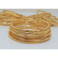 BỘ VÒNG TAY XIMEN MẠ VÀNG 7 CHIẾC CÓ KHÓA XM208