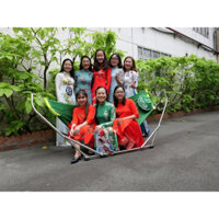 BỘ VÕNG XẾP DUY LỢI INOX CỠ ĐẠI - QUÀ TẶNG 10 MÓC ÁO