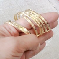 Bộ vòng ximen vàng đồng nguyên chất 7chiếc