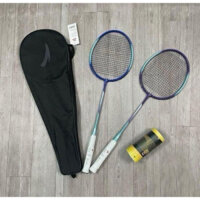 BỘ VỢT CẦU LÔNG ANTA TẶNG KÈM BAO ĐỰNG VÀ 3 QUẢ CẦU NHỰA