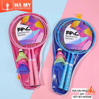 Bộ Vợt Cầu Lông Cho Trẻ Em - Gồm 1 Túi + 2 Cây Vợt + 3 Quả Cầu Nhựa