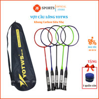 Bộ Vợt Cầu Lông Đơn Không Dây YOTWS Khung Carbon
