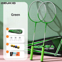 Bộ vợt cầu lông tích hợp hợp hợp kim DEUKIO dành cho cha mẹ và con cái, huấn luyện người mới bắt đầu để lừa bóng