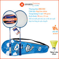 Bộ Vợt Cầu Lông TRẺ EM Chính Hãng (2 Vợt), Cặp Vợt Cầu Lông Tốt Nhẹ Dây Căng Trợ Lực