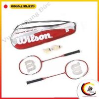 Bộ vợt cầu lông Wilson Badminton phiên bản mới Brave 2.0