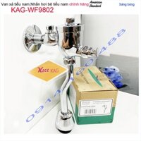 Bộ xả ấn tay American Standard chính hãng KAG-WF9802 thân lớn, xả nhấn hơi bệ tiểu nam Mỹ xả nước mạnh dễ sử dụng tốt