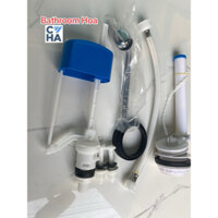 bộ xả bồn cầu rời khối nút xả gạt hùng anh