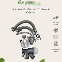 Bộ Xả Bồn Rửa Chén Đôi – Xi Phông Xả Chậu đúc Rửa Chén,bát 2 hố304