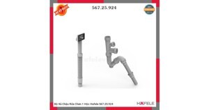 Bộ xả chậu 1 hộc Hafele 567.25.924