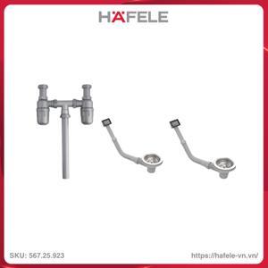 Bộ xả cho chậu 2 hộc (2 xả tràn) 567.25.923