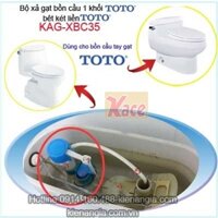 Bộ xả gạt bồn cầu khối TOTO chính hãng KAG-XBC35