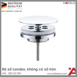 Bộ xả không giữ nước cho chậu không có xả tràn Hafele 589.25.989