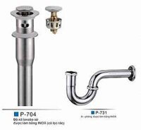 Bộ xả lavabo inox giá rẻ Pazola P-704