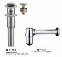 Bộ xả lavabo inox Pazola P-704-732