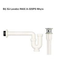 Bộ xả lavabo rửa mặt [ chính hãng] , chậu rửa tay INAX A-325PS đủ xi phông ,A-325PL nhựa, chỉ có ống chữ P