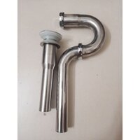 Bộ xả lavabo, Xi phông chậu rửa mặt inox 304