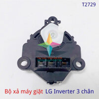 Bộ xả máy giặt LG Inverrter 3 chân đen nhỏ