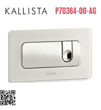 Bộ xả nhấn bồn cầu âm tường màu nickel Kallista P70364-00-AD