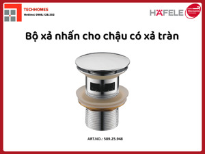 Bộ xả nhấn cho chậu có xả tràn 589.25.948