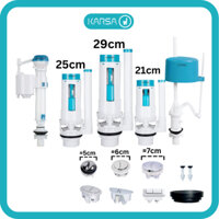 Bộ xả nước bồn cầu 2 khối thay thế Inax American Standard Toto caesar viglacera chính hãng KARSA cao cấp