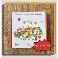 Bộ Xâu Hạt Nhiều Chủ Đề Bằng Gỗ 75 Chi tiết