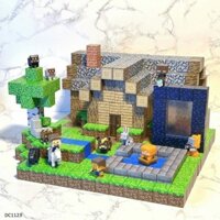 Bộ Xây Dựng Nam Châm Minecraft - Đồ Chơi Lắp Ghép Sáng Tạo Cho Bé
