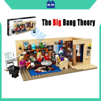 Bộ xây dựng ý tưởng lý thuyết Big Bang 21302 Khối xây dựng mô hình Đồ chơi Trẻ em Quà tặng phòng khách của Leonard và Sheldon