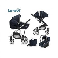 Bộ xe đẩy Brevi Ovo Premium 3 in 1 BRE729