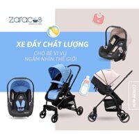 Bộ xe đẩy + Nôi nằm ô tô cho trẻ em - ZARACOS CORON 4606 ( xe đẩy 2 chiều 3 tư thế )