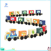 Bộ xe lửa theo chủ đề số wirlsweal Khối xây dựng trẻ em Tàu hỏa Đồ chơi xe lửa số khủng long vui nhộn cho trẻ em Khối xây dựng giáo dục cho trẻ mới biết đi Phát triển kỹ năng vận động tinh xảo Bé trai Bé gái