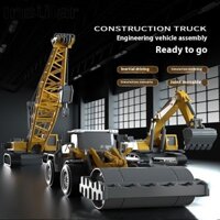 Bộ xe xây dựng giường phẳng lăn lớn Đồ chơi quán tính cho trẻ em Bé trai 2-3 tuổi