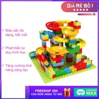 Bộ Xếp Hình Cầu Trượt Lego Thả Bi 206 Chi Tiết Cho Bé Đồ Chơi Xếp Hình Phát Triển Trí Não