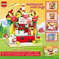 Bộ xếp hình cửa hàng nước ếp dưa hấu 415pcs mã 70344