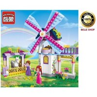 BỘ XẾP HÌNH ENLIGHTEN 2604 - Lắp Ráp Khu Vườn Cối Xay Gió Công Chúa Leah Princess Leah 210 Chi Tiết