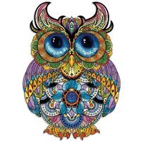 Bộ Xếp Hình Gỗ Ghép Hình Puzzle Con Cú TGP059