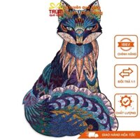 Bộ Xếp Hình Gỗ Ghép Hình Puzzle Con Cáo