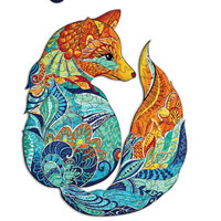 Bộ Xếp Hình Gỗ Ghép Hình Puzzle Cáo bachmoc.store