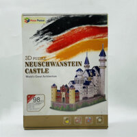 Bộ Xếp Hình Lâu Đài neuschwanstein 3d Bằng Giấy Cho Bé