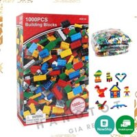 Bộ Xếp Hình Lego 1000 Chi Tiết Hộp Đỏ Cho Bé Sáng Tạo