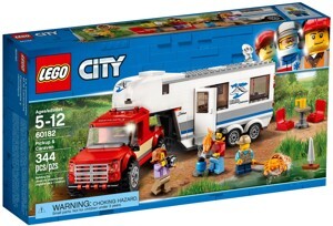 Bộ xếp hình LEGO 60182 - Xe Tải cắm trại