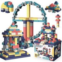 Bộ Xếp Hình Lego Building Block Park 520 Chi tiết Cho Bé