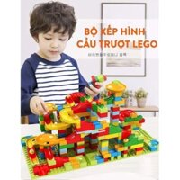 Bộ Xếp Hình Lego Cầu Trượt - Đồ Chơi Phát Triển Trí Tuệ Cho Trẻ Em 206 chi tiết - An Bảo Mart