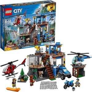 Bộ xếp hình Lego City 60174 - Trụ sở cảnh sát núi rừng