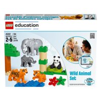 Bộ Xếp Hình Lego Education – Động Vật Hoang Dã 45012 (104 Mảnh Ghép)