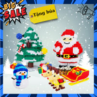 Bộ Xếp Hình LEGO Giáng Sinh 22cm - Mô Hình Lắp Ráp Giúp Tăng Sự Kiên Nhẫn, Tư Duy Sáng Tạo, Trang Trí Đẹp - Đồ Chơi