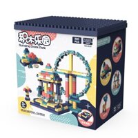 Bộ xếp hình lego hộp giấy 520 chi tiết