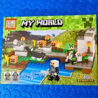 Bộ Xếp Hình MY WORLD 166pcs ~174pcs xếp hình trang trại